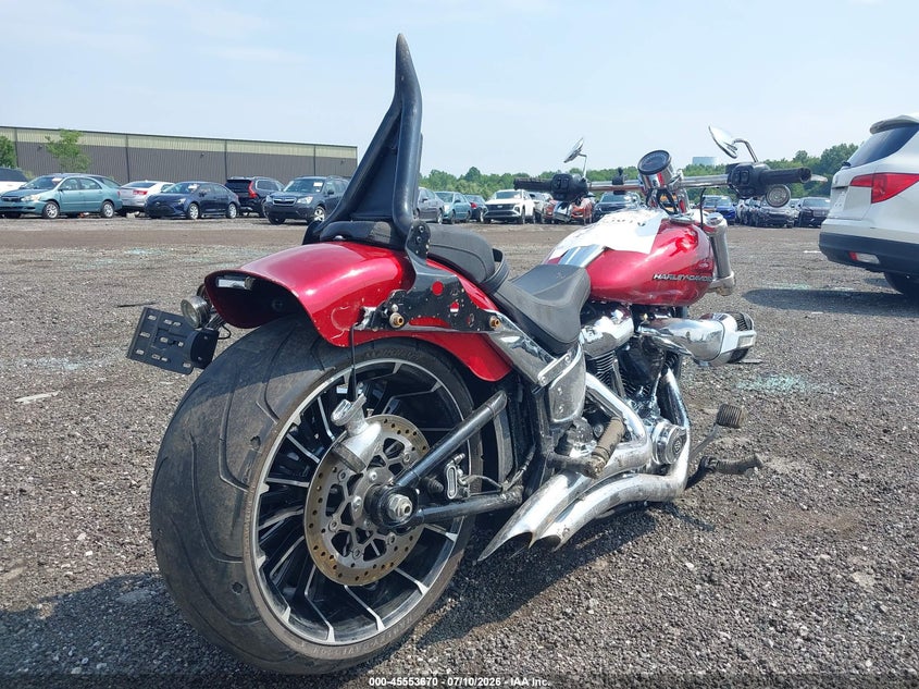 2025 Harley-davidson Breakout VIN 1HD1YE910SB024097 IAAI salvage auction — FRONT END, Salvage Title, sold $7,500 on 2026-09-01 (photo 4)