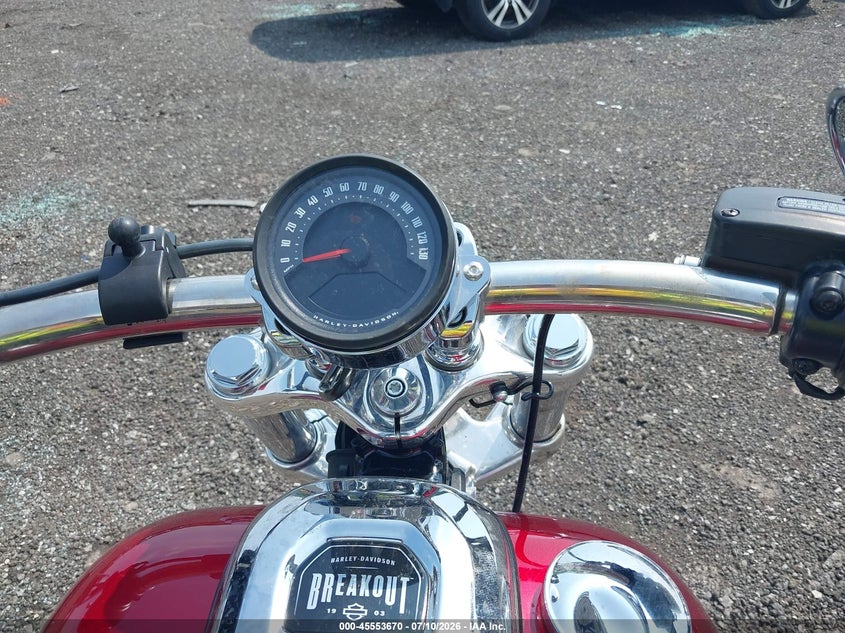 2025 Harley-davidson Breakout VIN 1HD1YE910SB024097 IAAI salvage auction — FRONT END, Salvage Title, sold $7,500 on 2026-09-01 (photo 7)