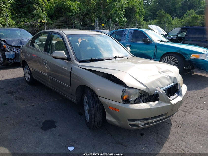 2006 Hyundai Elantra VIN KMHDN46D46U215219 IAAI salvage auction — FRONT END, Salvage (North Carolina), sold $350 on 2026-07-23 (photo 1)