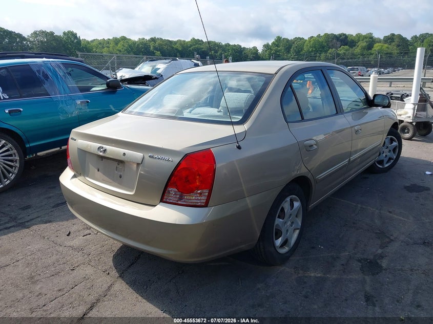 2006 Hyundai Elantra VIN KMHDN46D46U215219 IAAI salvage auction — FRONT END, Salvage (North Carolina), sold $350 on 2026-07-23 (photo 4)
