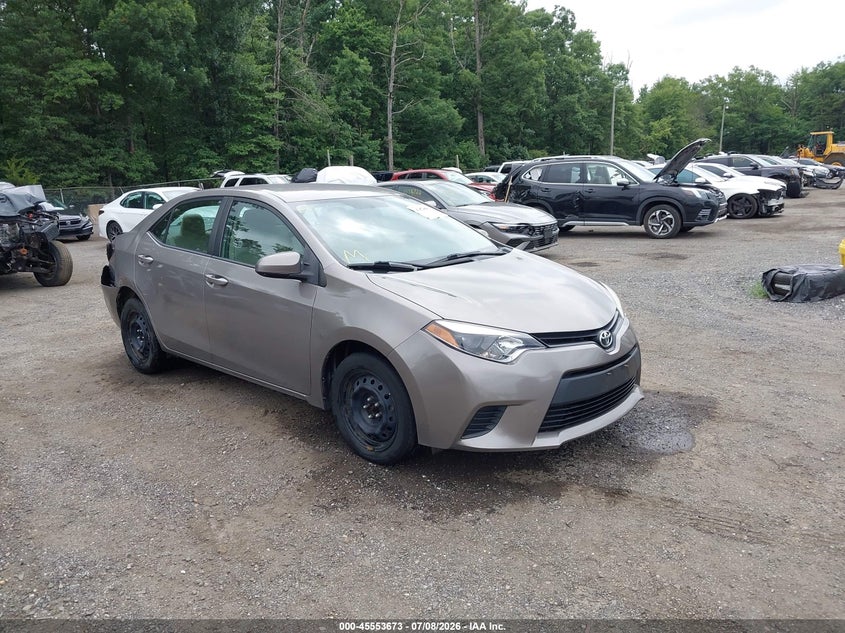 2014 Toyota Corolla VIN 5YFBURHE7EP127178 IAAI salvage auction — REAR END, Salvage - Greater Than 75% (Maryland), sold $3,150 on 2026-07-29 (photo 1)