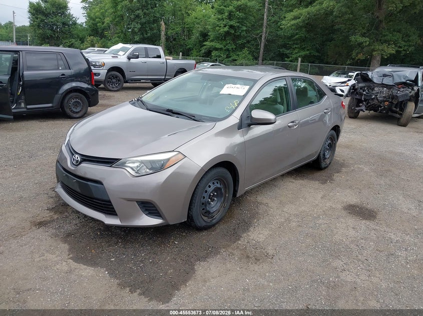 2014 Toyota Corolla VIN 5YFBURHE7EP127178 IAAI salvage auction — REAR END, Salvage - Greater Than 75% (Maryland), sold $3,150 on 2026-07-29 (photo 2)