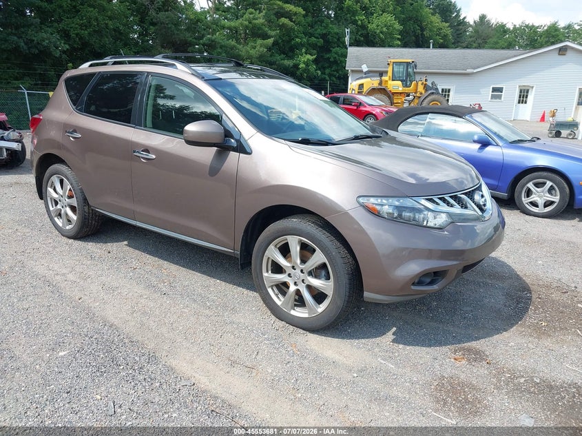 2014 Nissan Murano VIN JN8AZ1MW7EW514077 IAAI salvage auction — REAR END, Salvage (Ohio), sold $1,350 on 2026-07-15 (photo 1)