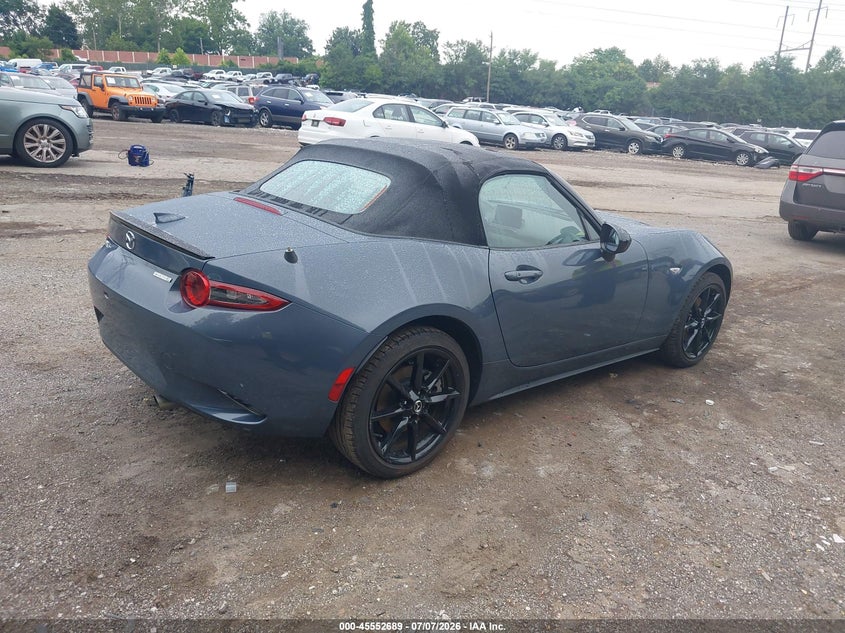 2022 Mazda Mx-5 VIN JM1NDAC75N0504477 IAAI salvage auction — FRONT END, Salvage (Pennsylvania), sold $3,950 on 2026-07-11 (photo 4)