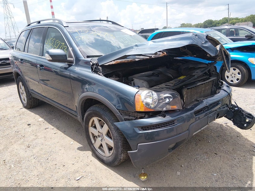 2007 Volvo Xc90 VIN YV4CZ982871368960 IAAI salvage auction — FRONT END, Clear (Indiana), sold $300 on 2026-08-12 (photo 1)