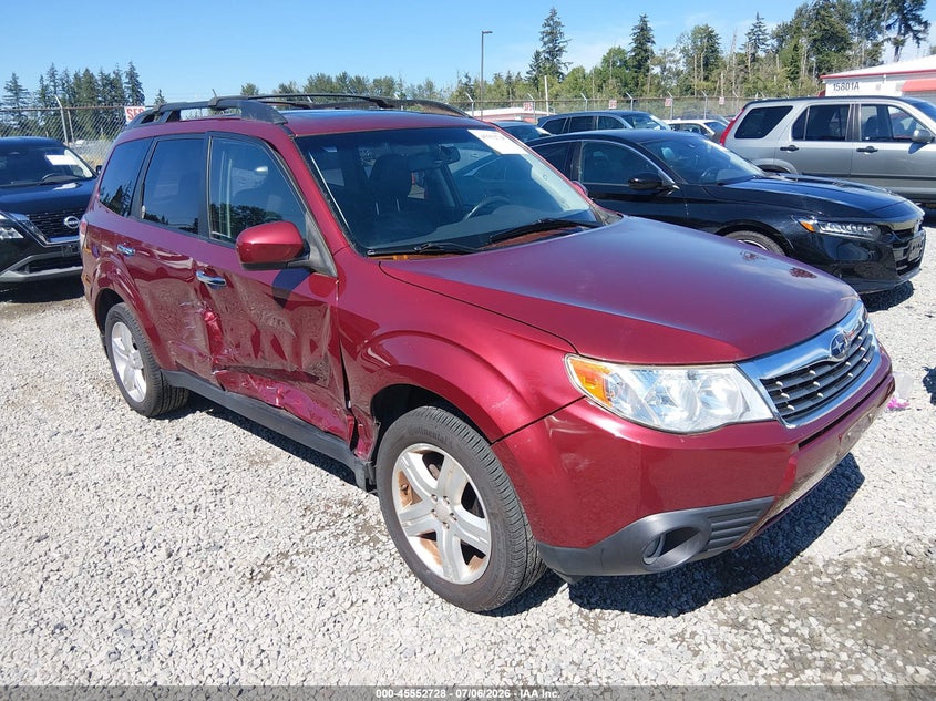 2009 Subaru Forester VIN JF2SH64699H750239 IAAI salvage auction — SIDE, Bill Of Sale (Washington), sold $500 on 2026-07-24 (photo 1)