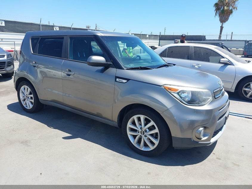 2018 Kia Soul VIN KNDJP3A58J7531709 IAAI salvage auction — NORMAL WEAR, Clear - Dealer Only (California), sold $1,525 on 2026-07-29 (photo 1)