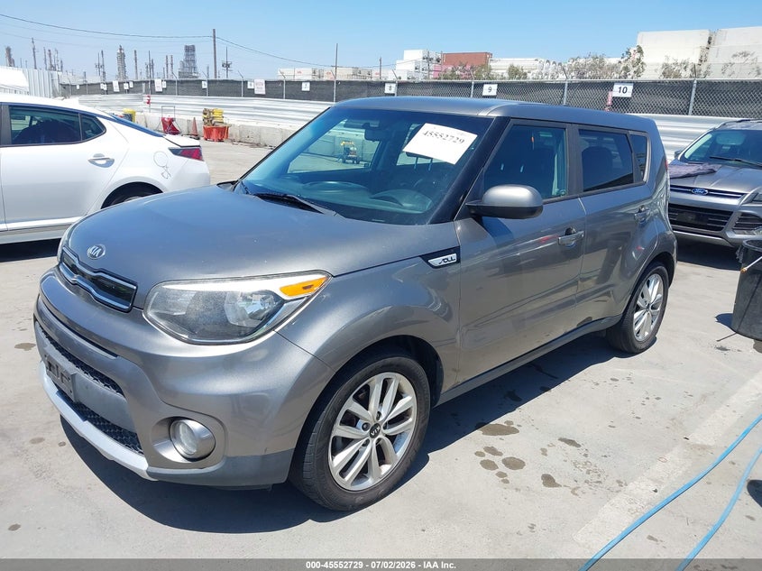 2018 Kia Soul VIN KNDJP3A58J7531709 IAAI salvage auction — NORMAL WEAR, Clear - Dealer Only (California), sold $1,525 on 2026-07-29 (photo 2)