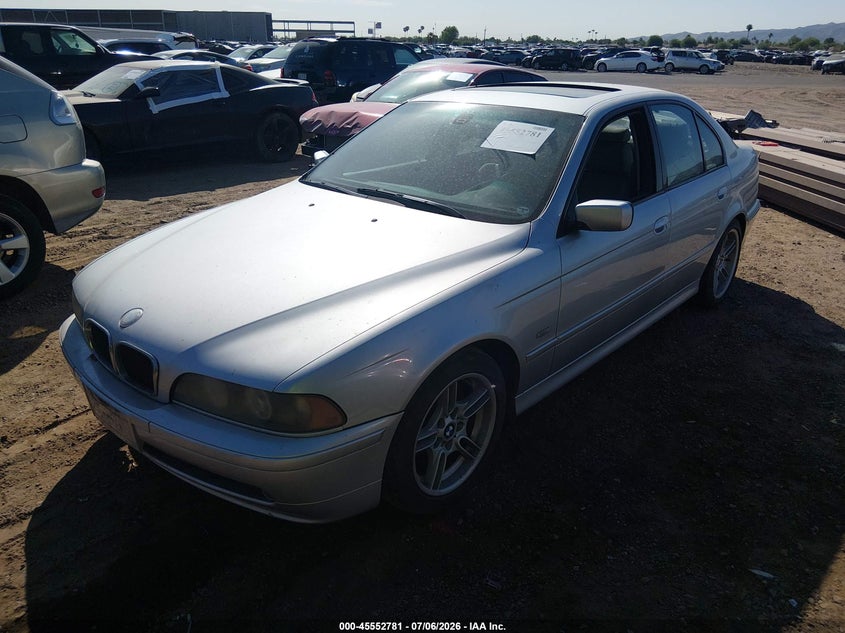 2002 BMW 5 series VIN WBADN63432GN86673 IAAI salvage auction — NORMAL WEAR, Clear-Dealer Only (Arizona), sold $725 on 2026-07-28 (photo 2)