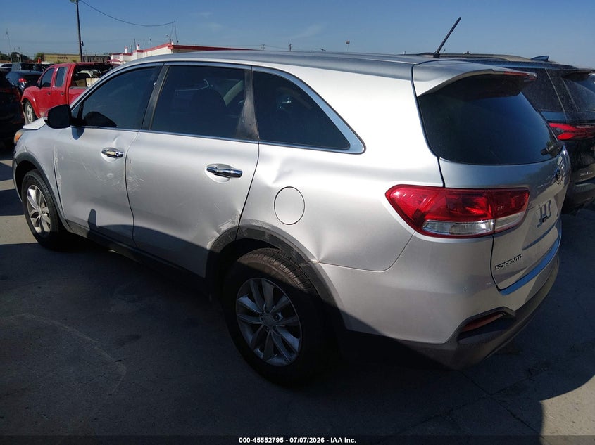 2018 Kia Sorento VIN 5XYPG4A34JG354870 IAAI salvage auction — NORMAL WEAR, Original (Texas), sold $1,250 on 2026-07-29 (photo 3)