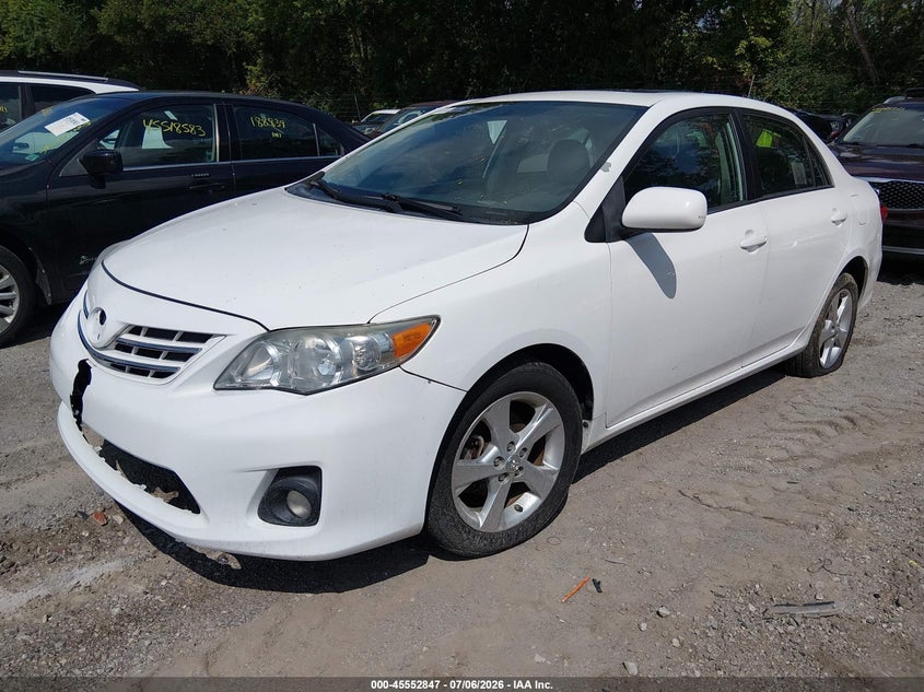 2013 Toyota Corolla VIN 5YFBU4EE1DP122516 IAAI salvage auction — FRONT END, Original (West Virginia), sold $2,650 on 2026-07-22 (photo 2)