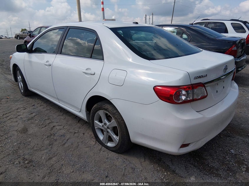 2013 Toyota Corolla VIN 5YFBU4EE1DP122516 IAAI salvage auction — FRONT END, Original (West Virginia), sold $2,650 on 2026-07-22 (photo 3)