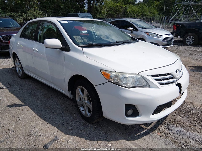 2013 Toyota Corolla VIN 5YFBU4EE1DP122516 IAAI salvage auction — FRONT END, Original (West Virginia), sold $2,650 on 2026-07-22 (photo 6)