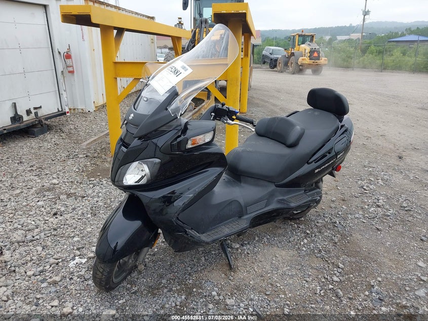 2009 Suzuki An650 VIN JS1CP51B292101056 IAAI salvage auction — FRONT END, Salvage (Pennsylvania), sold $425 on 2026-07-28 (photo 2)