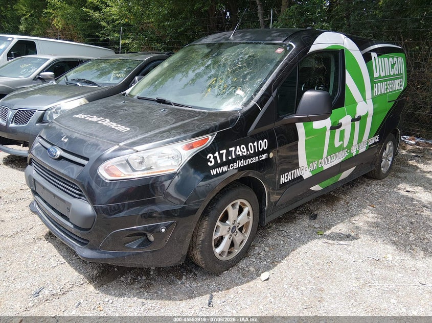 2018 Ford Transit VIN NM0LS7F7XJ1347509 IAAI salvage auction — RIGHT SIDE, Clear (Indiana), sold $1,250 on 2026-07-29 (photo 2)