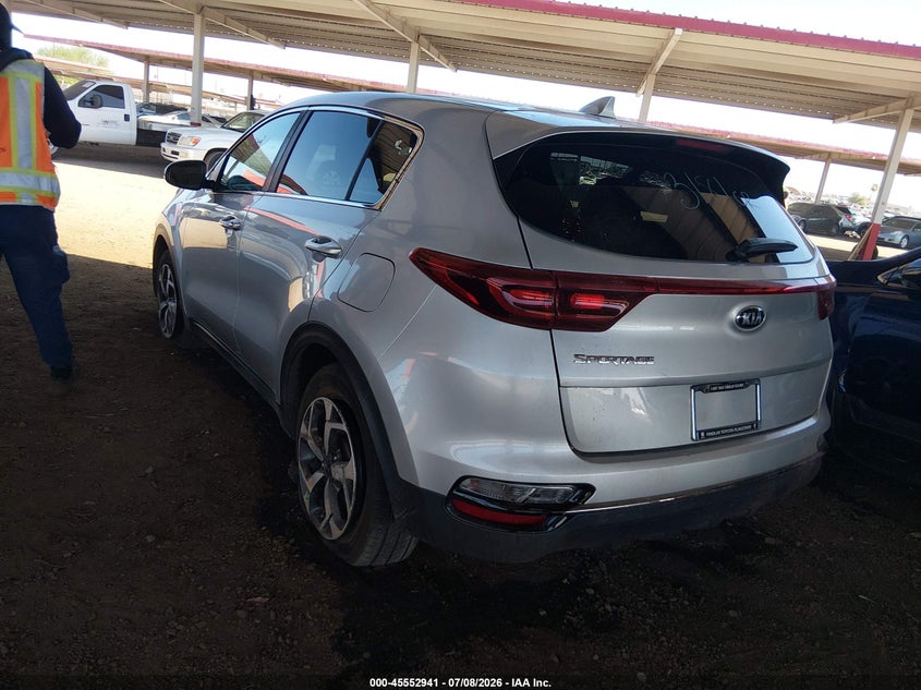 2020 Kia Sportage VIN KNDPM3AC9L7801762 IAAI salvage auction — FRONT END, Salvage Title, sold $2,350 on 2026-08-03 (photo 3)
