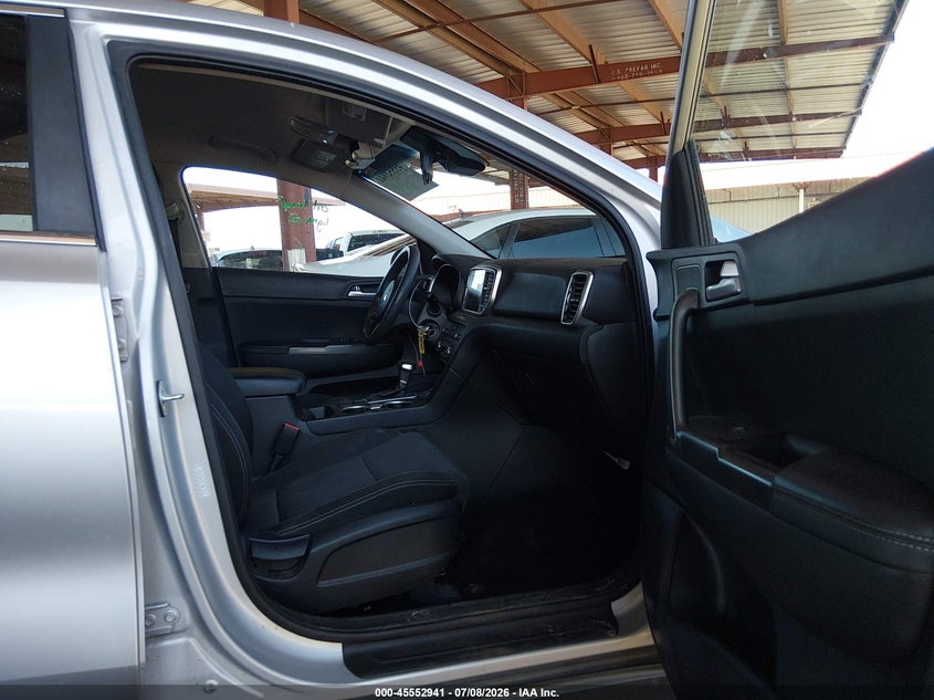 2020 Kia Sportage VIN KNDPM3AC9L7801762 IAAI salvage auction — FRONT END, Salvage Title, sold $2,350 on 2026-08-03 (photo 5)