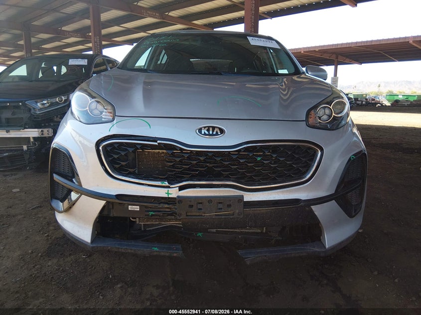 2020 Kia Sportage VIN KNDPM3AC9L7801762 IAAI salvage auction — FRONT END, Salvage Title, sold $2,350 on 2026-08-03 (photo 6)