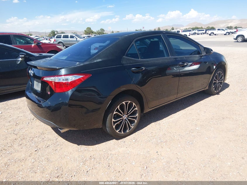 2016 Toyota Corolla VIN 5YFBURHE5GP510264 IAAI salvage auction — NORMAL WEAR, Original (Texas), sold $1,050 on 2026-07-29 (photo 4)