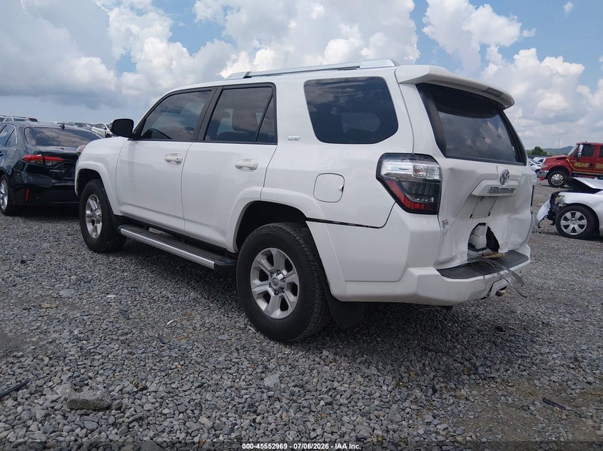 2016 Toyota 4runner VIN JTEBU5JR5G5327526 IAAI salvage auction — REAR END, Salvage (Tennessee), sold $12,500 on 2026-07-30 (photo 3)