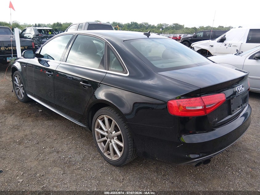 2016 Audi A4 VIN WAUBFAFL8GN002037 IAAI salvage auction — LEFT FRONT, Salvage (Ohio), sold $25 on 2026-07-29 (photo 3)