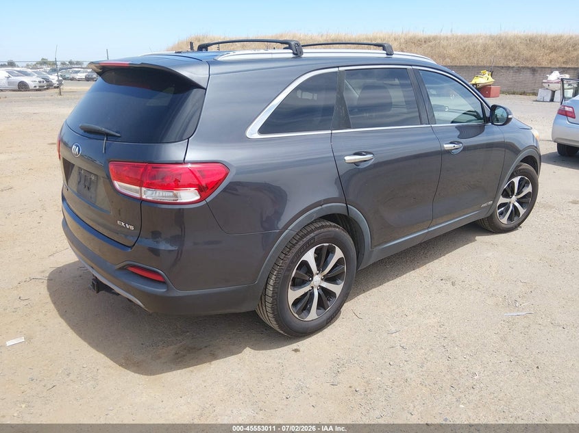 2016 Kia Sorento VIN 5XYPHDA5XGG032791 IAAI salvage auction — NORMAL WEAR, Clear - Dealer Only (California), sold $1,300 on 2026-07-29 (photo 4)