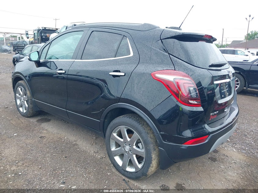 2018 Buick Encore VIN KL4CJGSB9JB694057 IAAI salvage auction — FRONT END, Salvage Title, sold $3,000 on 2026-07-12 (photo 3)