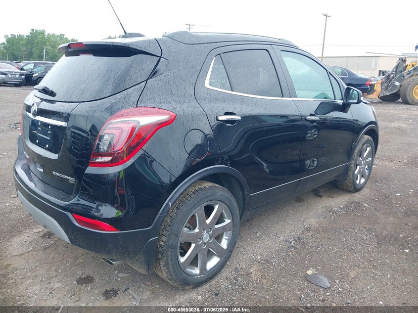 2018 Buick Encore VIN KL4CJGSB9JB694057 IAAI salvage auction — FRONT END, Salvage Title, sold $3,000 on 2026-07-12 (photo 4)