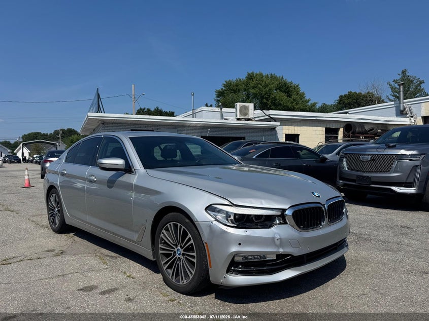 2018 BMW 5er VIN WBAJB1C56JB084145 IAAI salvage auction — UNKNOWN, Clear (Pennsylvania), sold $4,800 on 2026-07-29 (photo 1)