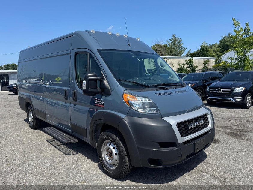 2020 Ram Promaster VIN 3C6URVJG5LE124820 IAAI salvage auction — SIDE, Clear (Massachusetts), sold $4,000 on 2026-07-22 (photo 1)