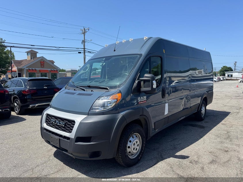 2020 Ram Promaster VIN 3C6URVJG5LE124820 IAAI salvage auction — SIDE, Clear (Massachusetts), sold $4,000 on 2026-07-22 (photo 2)