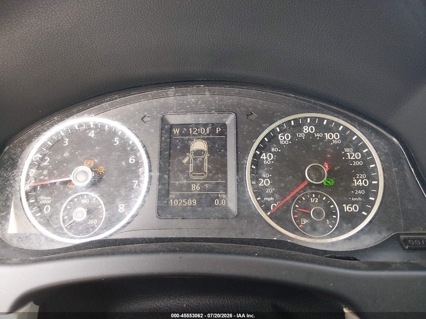 2014 Volkswagen Tiguan VIN WVGAV3AX1EW587697 IAAI salvage auction — NORMAL WEAR, Clear (Louisiana), sold $375 on 2026-07-28 (photo 7)