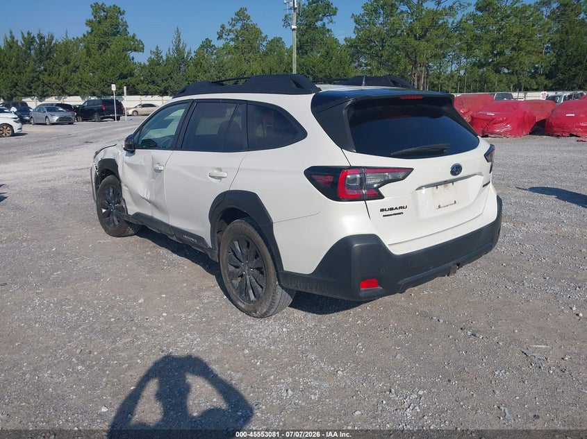 2023 Subaru Outback VIN 4S4BTALC3P3187346 IAAI salvage auction — LEFT SIDE, Rebuildable (Florida), sold $8,200 on 2026-07-30 (photo 3)