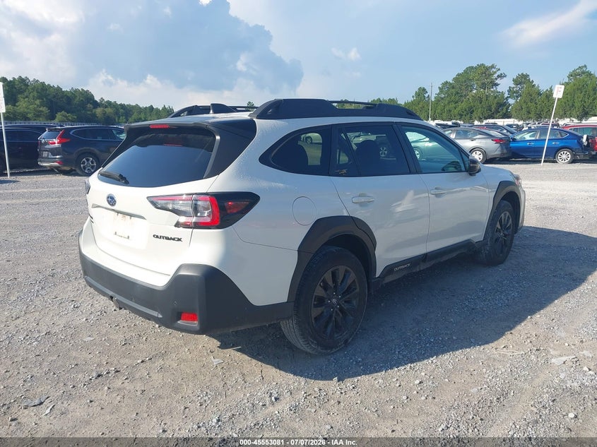 2023 Subaru Outback VIN 4S4BTALC3P3187346 IAAI salvage auction — LEFT SIDE, Rebuildable (Florida), sold $8,200 on 2026-07-30 (photo 4)