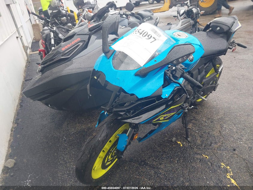 2026 Yamaha Yzf VIN JYARM60E8TA004866 IAAI salvage auction — FRONT END, Clear (Rhode Island), sold $75 on 2026-07-29 (photo 2)