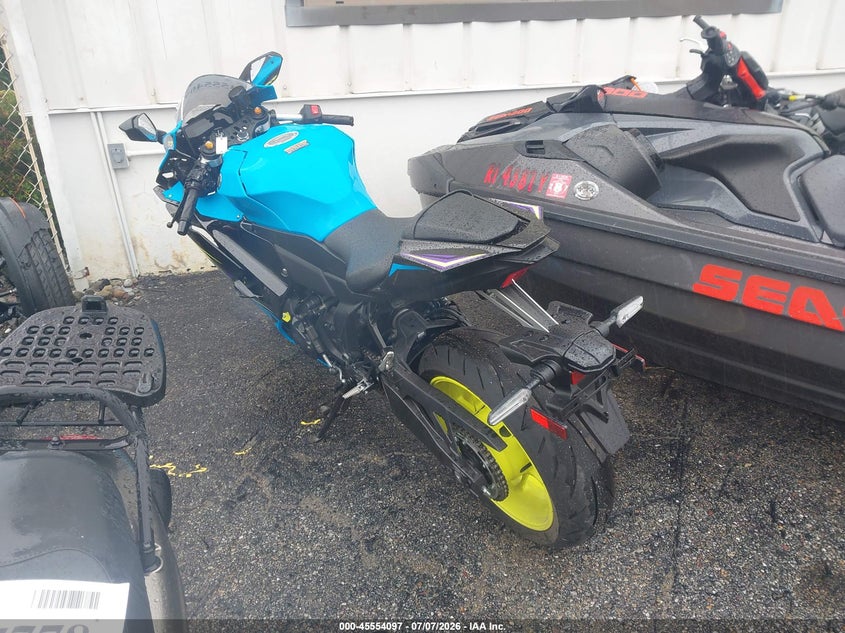 2026 Yamaha Yzf VIN JYARM60E8TA004866 IAAI salvage auction — FRONT END, Clear (Rhode Island), sold $75 on 2026-07-29 (photo 3)