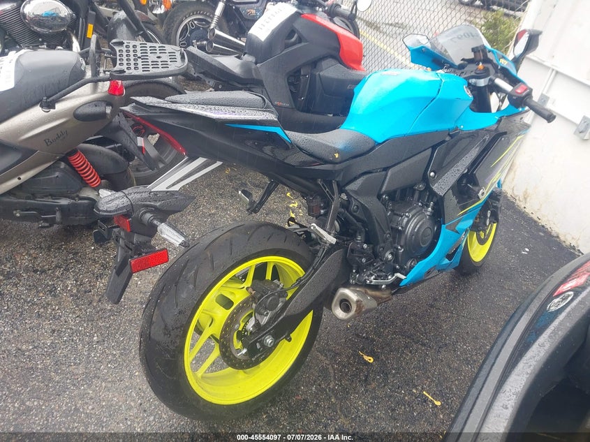 2026 Yamaha Yzf VIN JYARM60E8TA004866 IAAI salvage auction — FRONT END, Clear (Rhode Island), sold $75 on 2026-07-29 (photo 4)