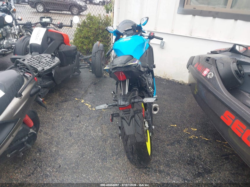 2026 Yamaha Yzf VIN JYARM60E8TA004866 IAAI salvage auction — FRONT END, Clear (Rhode Island), sold $75 on 2026-07-29 (photo 6)