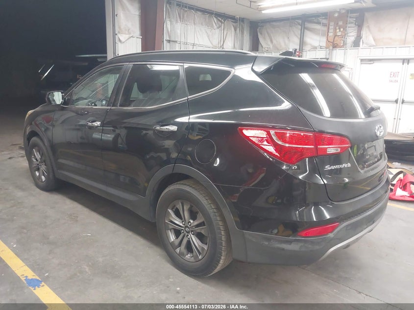 2015 Hyundai Santa fe VIN 5XYZU3LB5FG265137 IAAI salvage auction — SIDE, Salvage (Arizona), sold $2,050 on 2026-07-29 (photo 3)