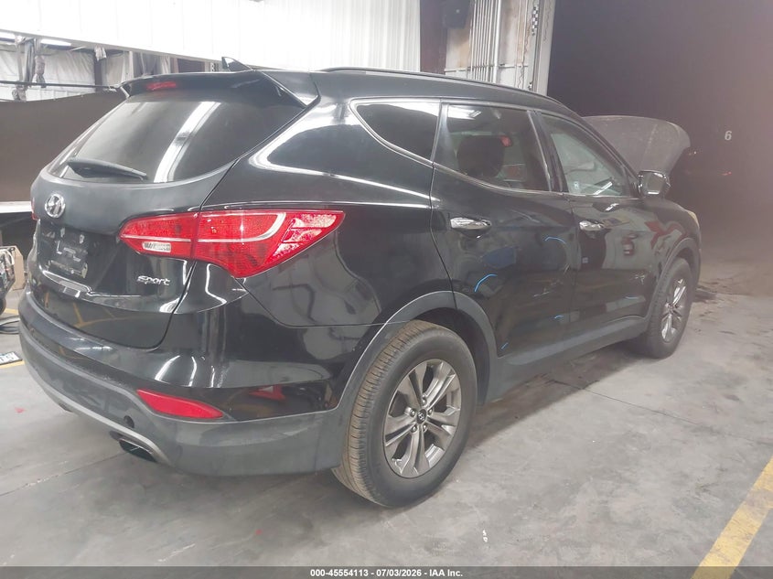 2015 Hyundai Santa fe VIN 5XYZU3LB5FG265137 IAAI salvage auction — SIDE, Salvage (Arizona), sold $2,050 on 2026-07-29 (photo 4)