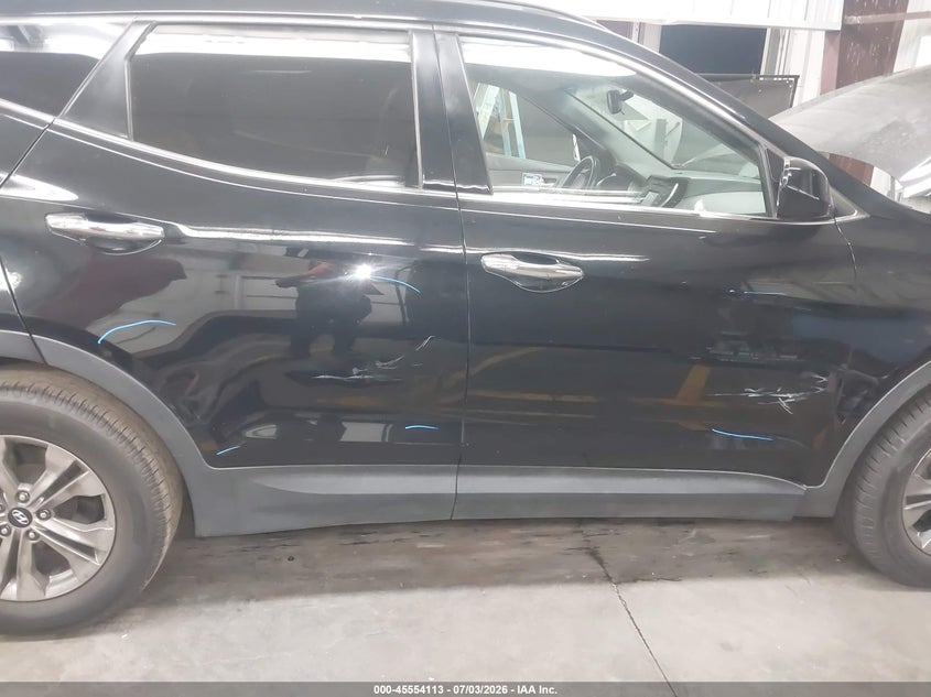 2015 Hyundai Santa fe VIN 5XYZU3LB5FG265137 IAAI salvage auction — SIDE, Salvage (Arizona), sold $2,050 on 2026-07-29 (photo 6)