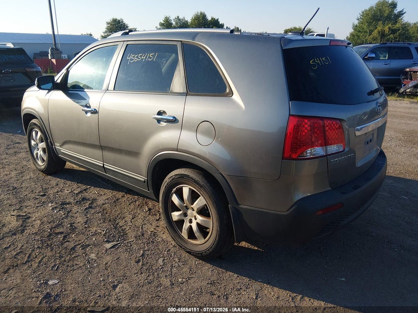 2011 Kia Sorento VIN 5XYKTDA23BG130908 IAAI salvage auction — NORMAL WEAR, Regular Certificate (Iowa), sold $500 on 2026-07-27 (photo 3)