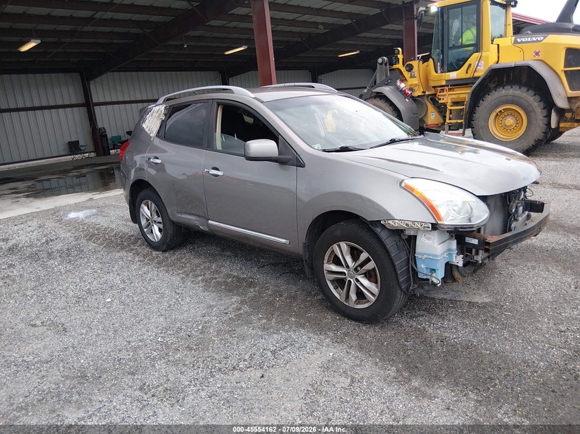 2012 Nissan Rogue VIN JN8AS5MV6CW352216 IAAI salvage auction — FRONT END, Salvage - Greater Than 75% (Maryland), sold $275 on 2026-07-30 (photo 1)