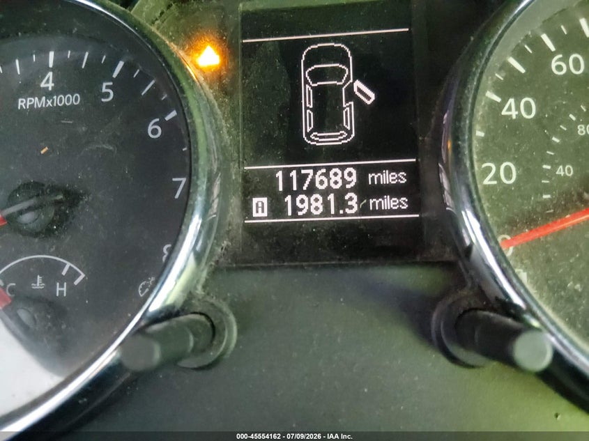 2012 Nissan Rogue VIN JN8AS5MV6CW352216 IAAI salvage auction — FRONT END, Salvage - Greater Than 75% (Maryland), sold $275 on 2026-07-30 (photo 7)