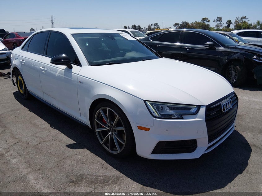 2018 Audi A4 VIN WAUENAF44JA023054 IAAI salvage auction — REAR END, Salvage (California), sold $3,050 on 2026-07-30 (photo 1)