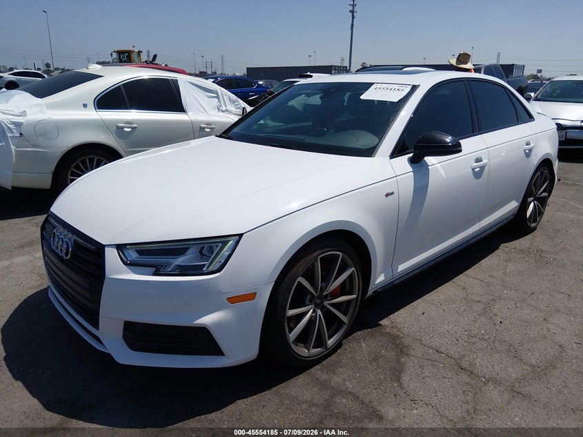 2018 Audi A4 VIN WAUENAF44JA023054 IAAI salvage auction — REAR END, Salvage (California), sold $3,050 on 2026-07-30 (photo 2)