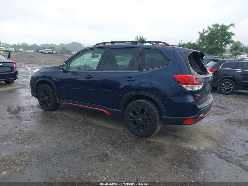 2020 Subaru Forester VIN JF2SKARC4LH601814 IAAI salvage auction — FRONT & REAR, Salvage (Pennsylvania), sold $5,950 on 2026-07-31 (photo 3)