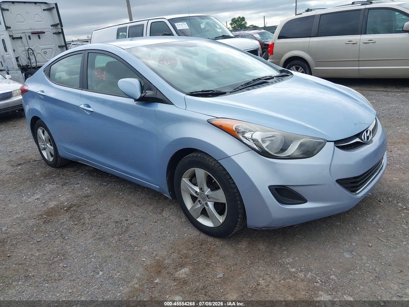2011 Hyundai Elantra VIN KMHDH4AE7BU144003 IAAI salvage auction — NORMAL WEAR, Clear (Pennsylvania), sold $775 on 2026-08-01 (photo 1)