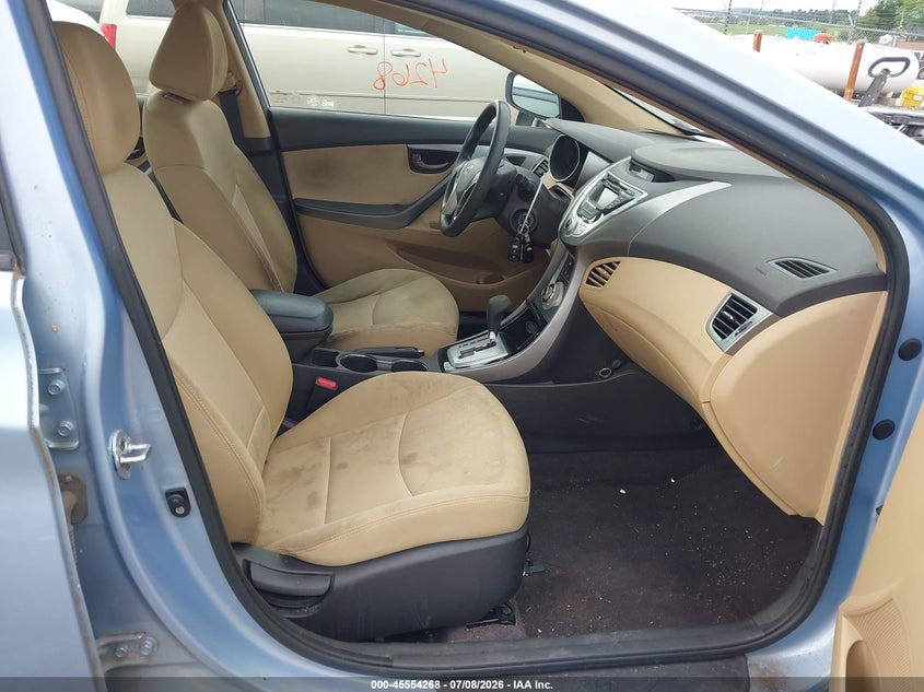 2011 Hyundai Elantra VIN KMHDH4AE7BU144003 IAAI salvage auction — NORMAL WEAR, Clear (Pennsylvania), sold $775 on 2026-08-01 (photo 5)