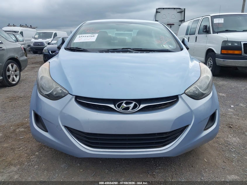 2011 Hyundai Elantra VIN KMHDH4AE7BU144003 IAAI salvage auction — NORMAL WEAR, Clear (Pennsylvania), sold $775 on 2026-08-01 (photo 6)